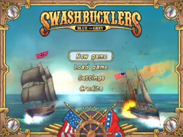 Swashbucklers - Blue vs. Grey screen shot title